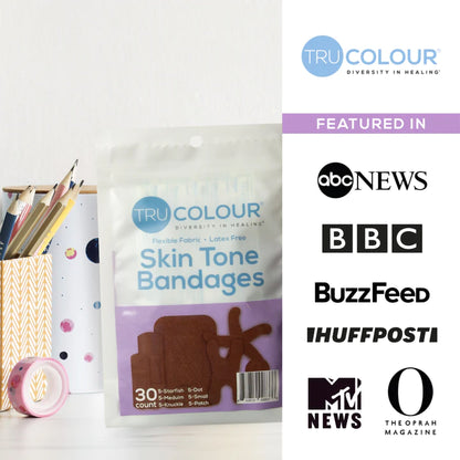 TruColour® Dark Brown Adhesive Strips, Assorted Shapes and Sizes