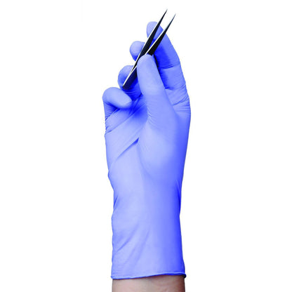 Cardinal 88TN02S Flexal™ Nitrile Exam Glove, Small, Blue
