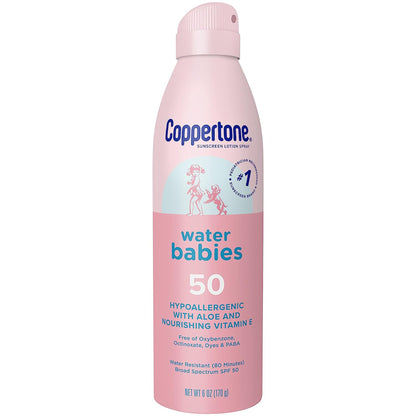 Coppertone® Water Babies Sunscreen Spray, SPF 50