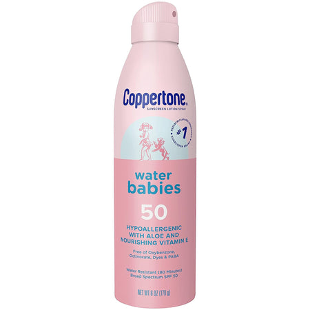 Coppertone® Water Babies Sunscreen Spray, SPF 50