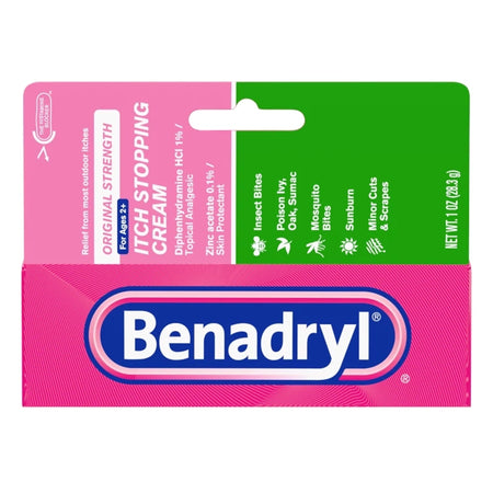 Glaxo Consumer Products 501320001 Benadryl Itch Stopping Cream