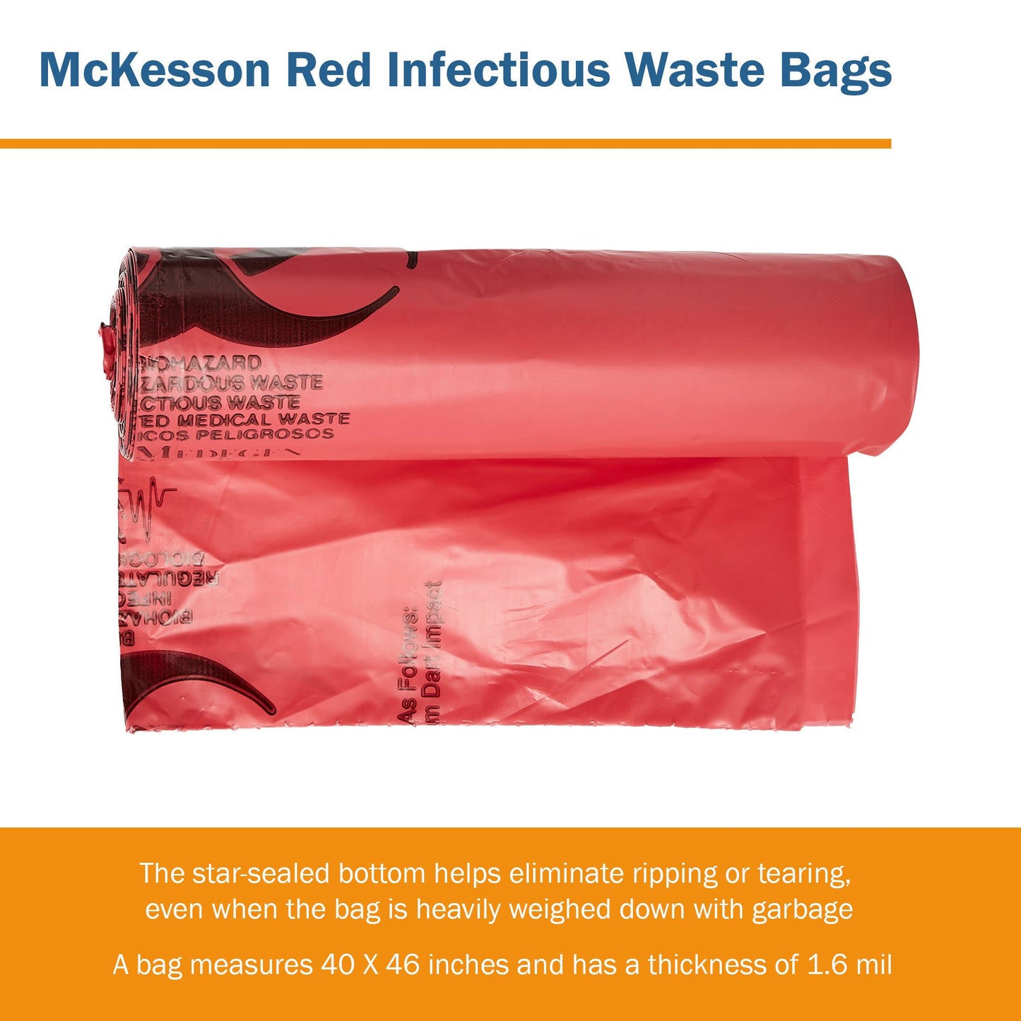 McKesson Infectious Waste Bag