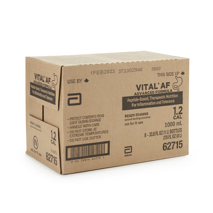 Abbott Vital® AF 1.2 62715 Cal Vanilla Tube Feeding Formula 33.8 oz