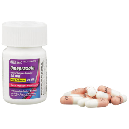 Geri-Care 760-42-GCP Omeprazole Antacid