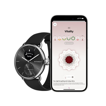 Withings ScanWatch 2 Smart Watch, 42mm, Black