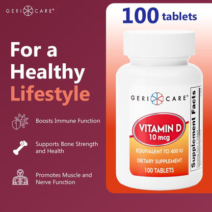 Geri-Care® Vitamin D-3 Supplement