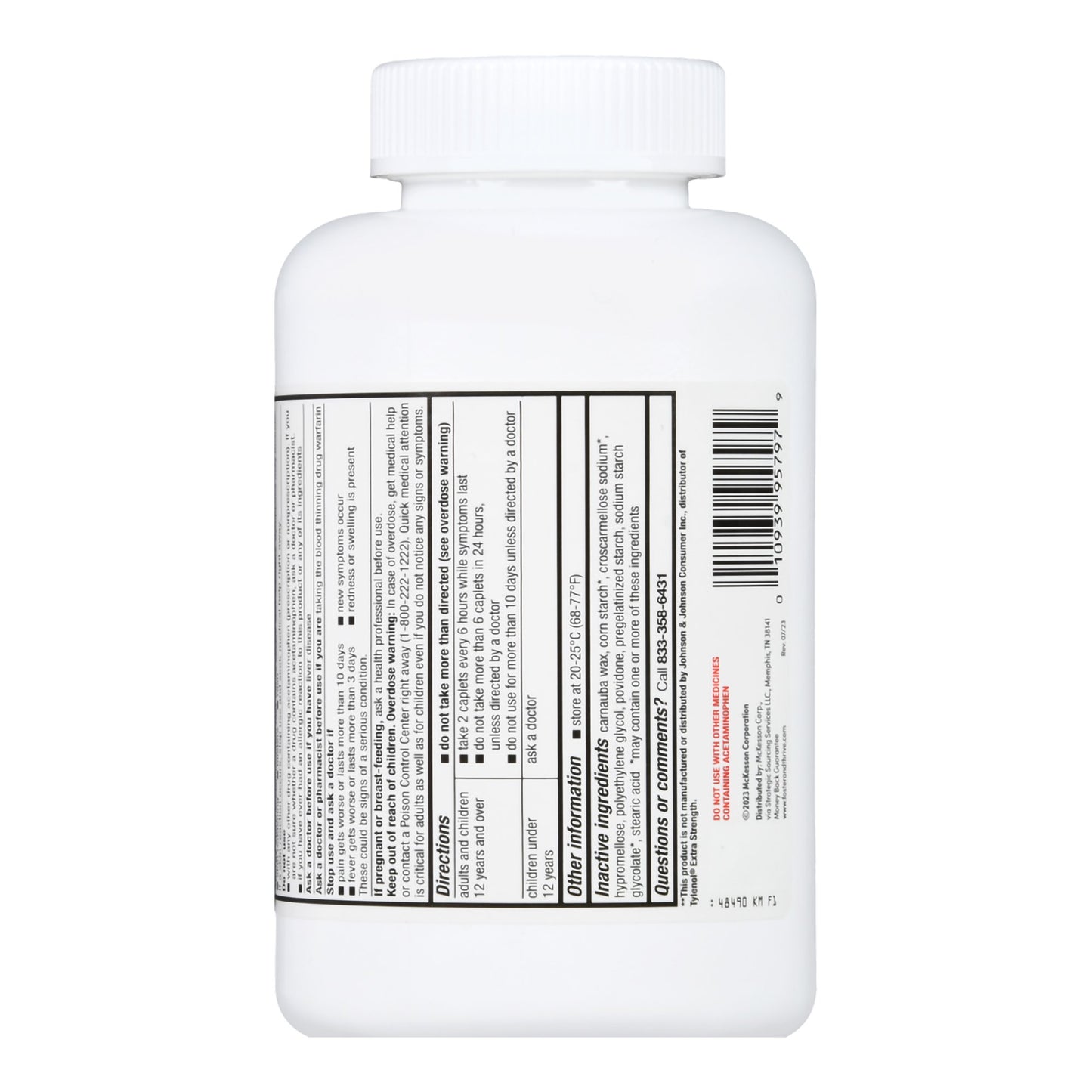Foster & Thrive™ Extra Strength Pain Reliever Acetaminophen 500 mg Caplets