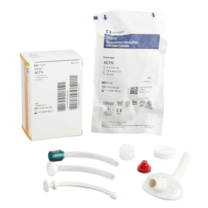 Uncuffed Tracheostomy Tube Shiley™ Reusable IC Size 6.0 Adult