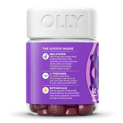 Olly Sleep Gummies, Blackberry Zen