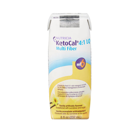 Nutricia North America 113354 KetoCal 4:1 LQ Vanilla Formula for Dietary Management of Intractable Epilepsy