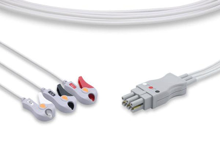 Cables and Sensors 545317-HEL Datex Ohmeda Compatible, ECG Leadwire, 3', Each