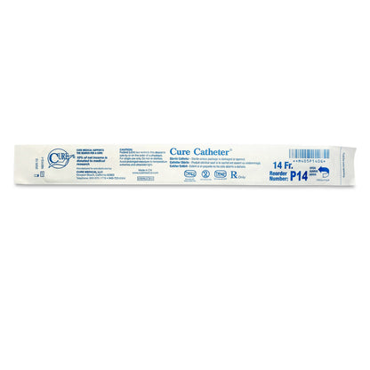 Cure Catheter™ Urethral Catheter, 14 Fr., Unisex, Straight