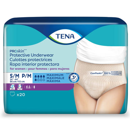 Tena® ProSkin™ Maximum Absorbent Underwear for Women, Small / Medium