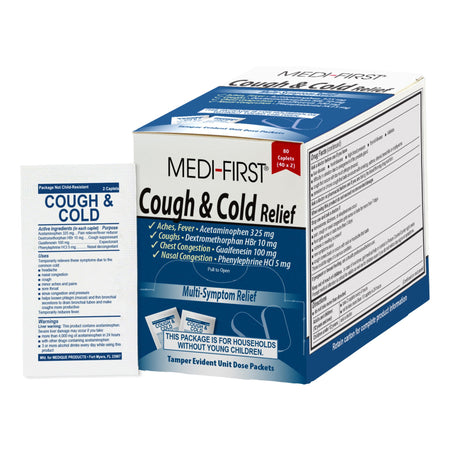 Medique Products 83580 Medi-First Cold and Cough Multi-Symptom Relief