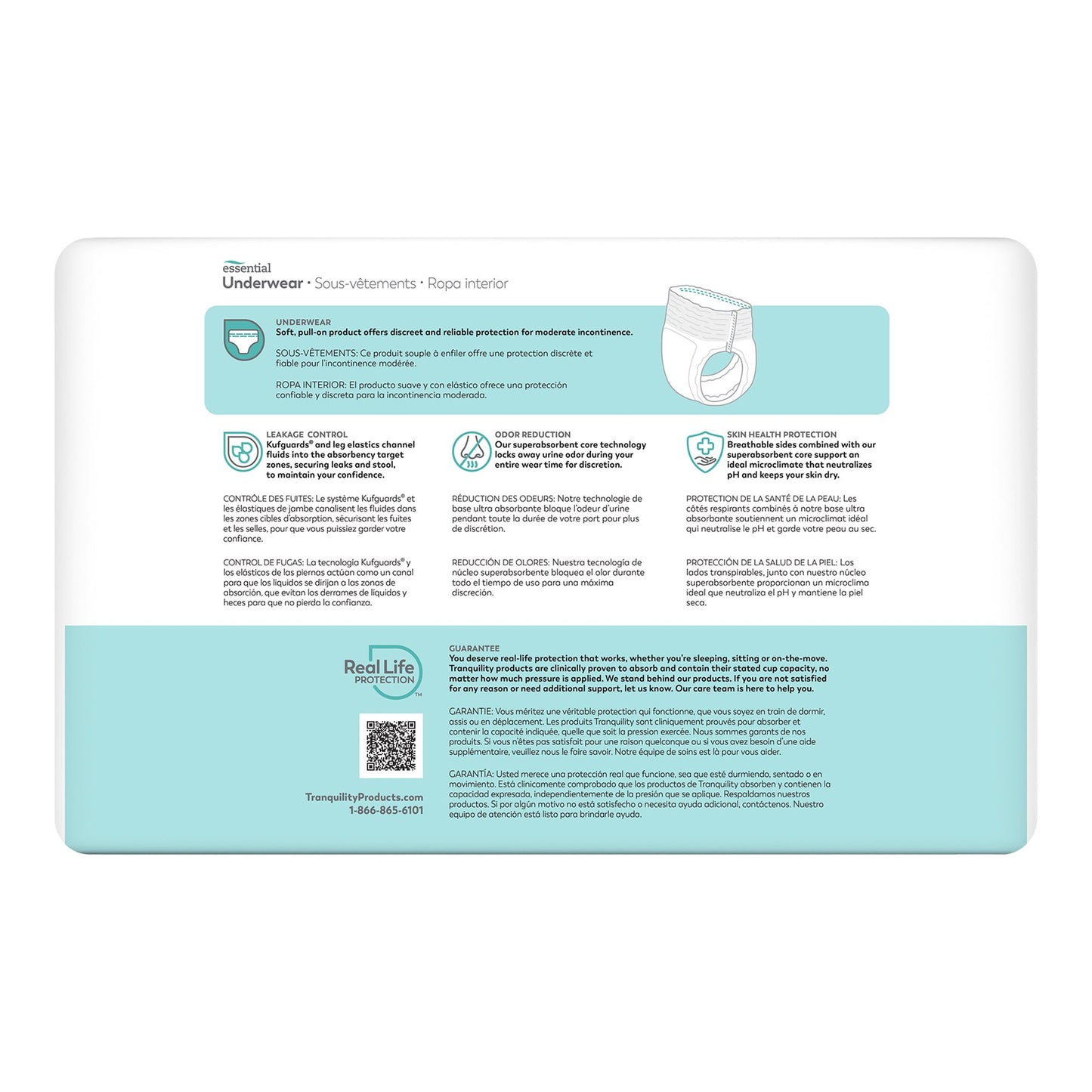 ComfortCare™ Absorbent Underwear, Extra Large