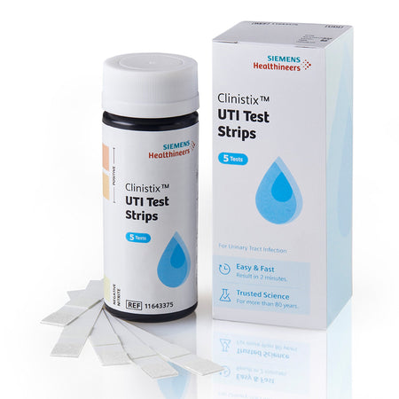 Clinistix UTI Urine Test Strips - Easy-to-Use, Fast Results, 5 Tests by Siemens product image