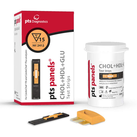PTS Diagnostics 2412 Panels Reagent Test Strip, 15 Strips per Box