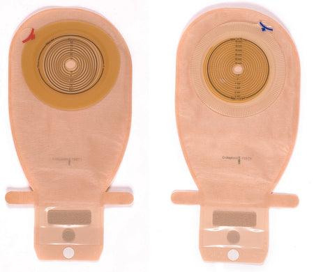 Coloplast 15875 Assura Flat 1-Piece Opaque Ostomy Pouch, 30mm Stoma