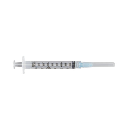 PrecisionGlide 3 mL Syringe with Hypodermic Needle, 25 Gauge, 1 Inch by BD product image
