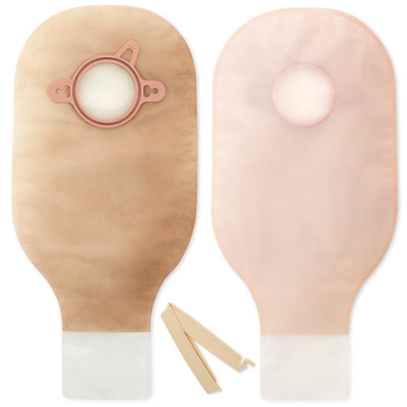 Hollister 18103 New Image Transparent Colostomy Pouch, Pre-cut to Fit 57 mm Stomas