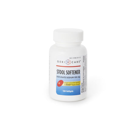 Geri-Care 401-01-GCP Docusate Sodium Stool Softener