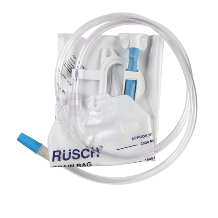 Teleflex 390060 Rusch Urinary Drain Bag, 2,000 mL