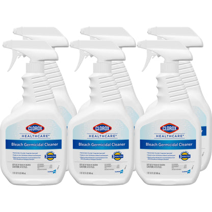 Clorox Healthcare® Bleach Germicidal Cleaner, Spray Bottle, 32 oz.