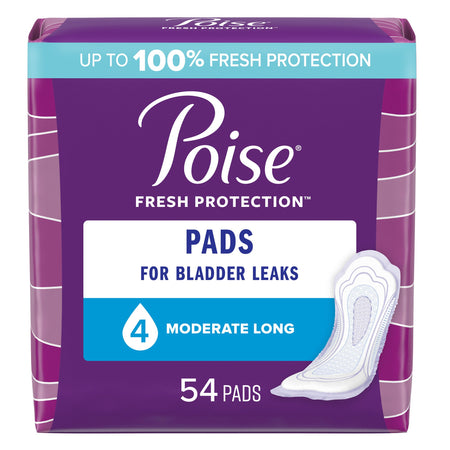Kimberly-Clark 39299 Poise Bladder Control Pads, Adult Women, Moderate Absorbency