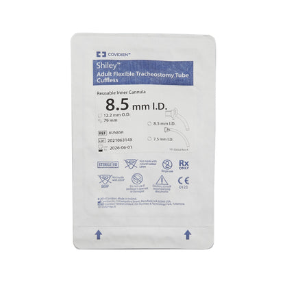 Uncuffed Tracheostomy Tube Shiley™ Reusable IC Size 8.0 Adult