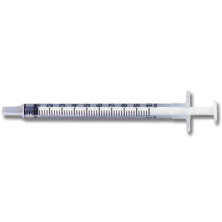 BD 309656 General Purpose Syringe, Luer Slip Tip without Safety, 3 mL