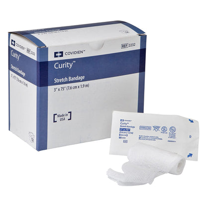 Curity™ Sterile Conforming Bandage, 3 x 75 Inch, 1-Ply