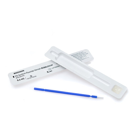 McKesson 184-FV35  Fluoride Varnish 0.4 mL X 35 per Box Bubblegum Flavor