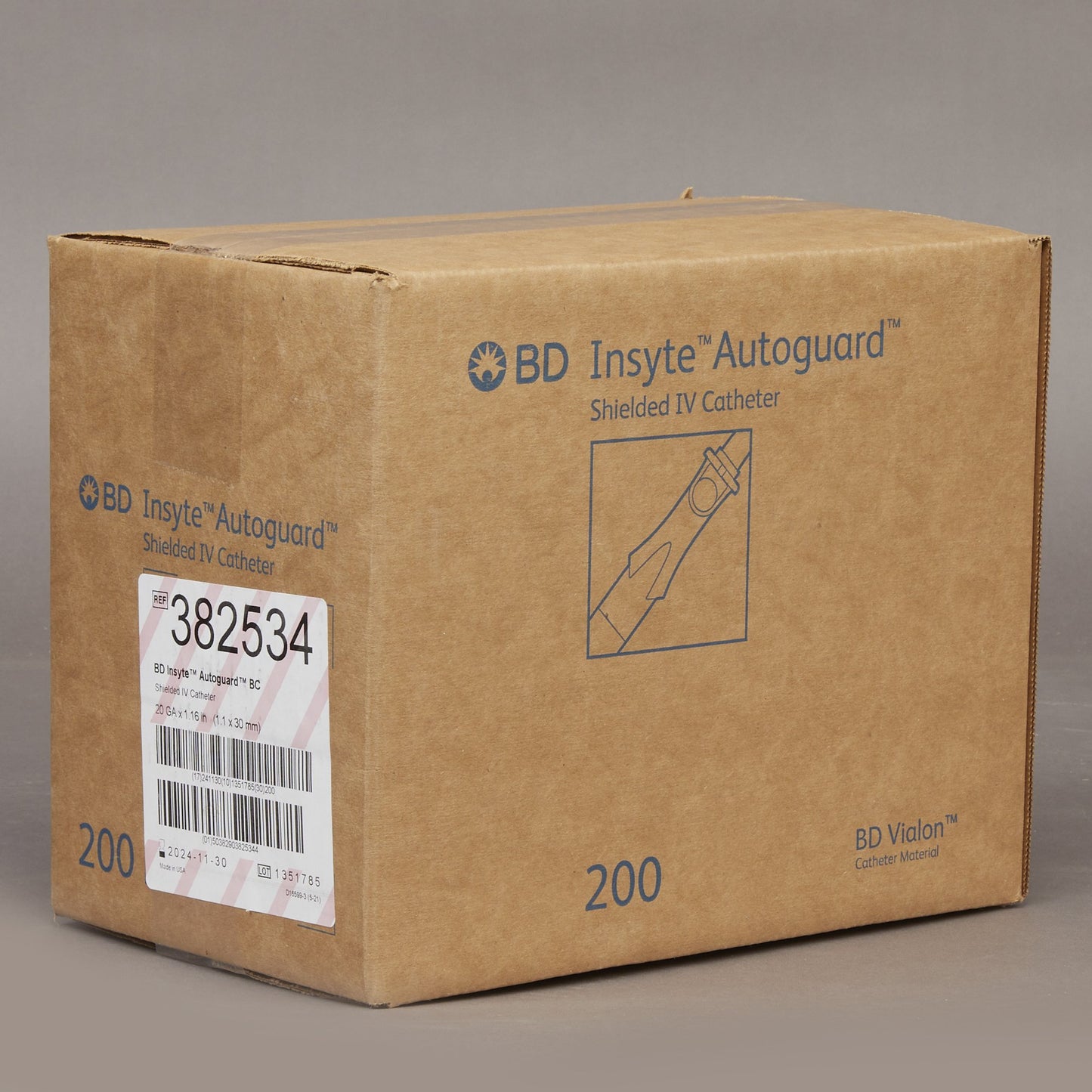 Insyte™ Autoguard™ BC Peripheral IV Catheter