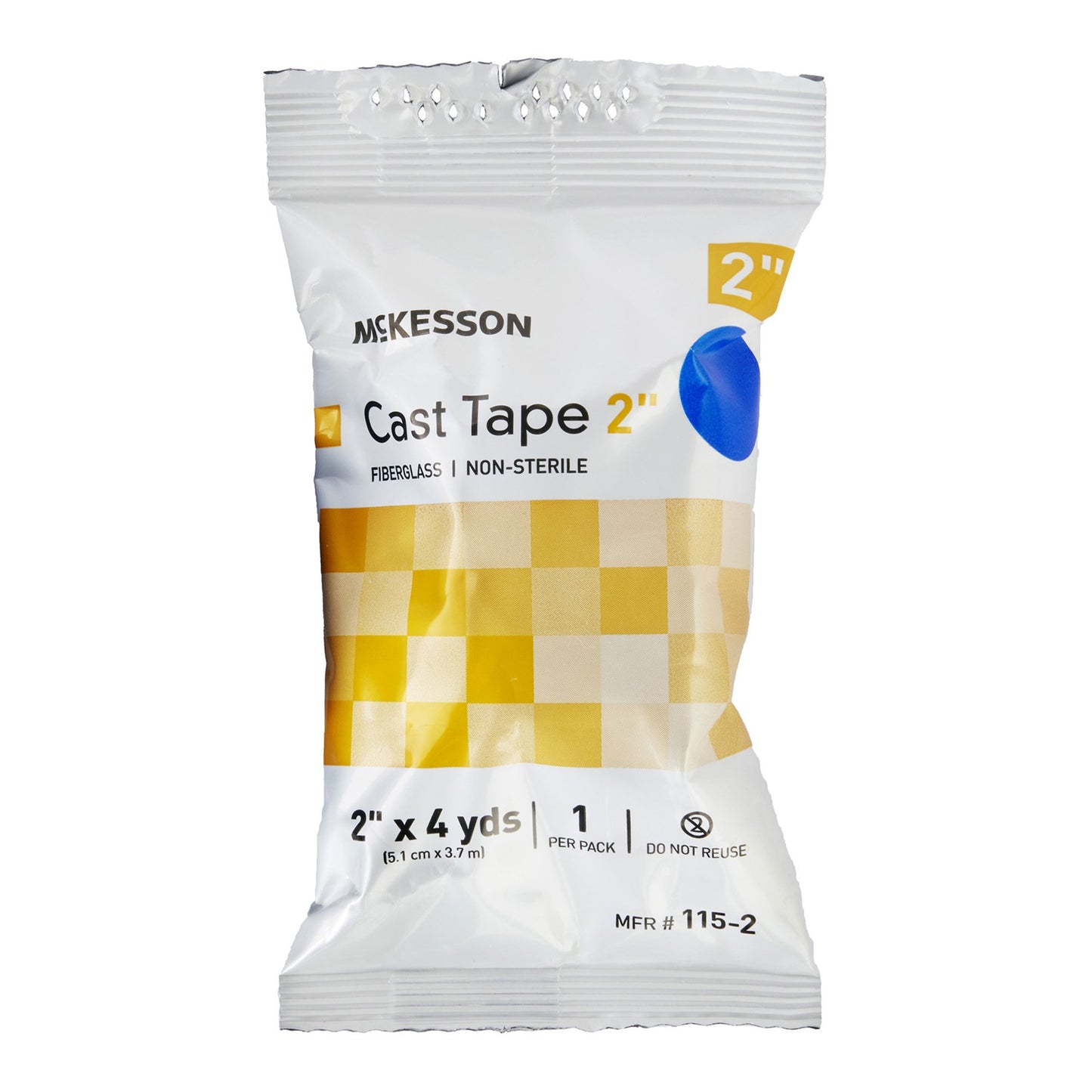 McKesson Blue Cast Tape, 2 Inch x 4 Yard