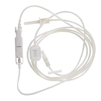 IV Pump Set Sapphire™ Pump 1 Port 20 Drops / mL Drip Rate 1.2 Micron Filter 116 Inch Tubing Solution