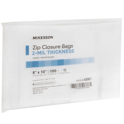 McKesson Zip Closure Bag, 8 X 10 Inches