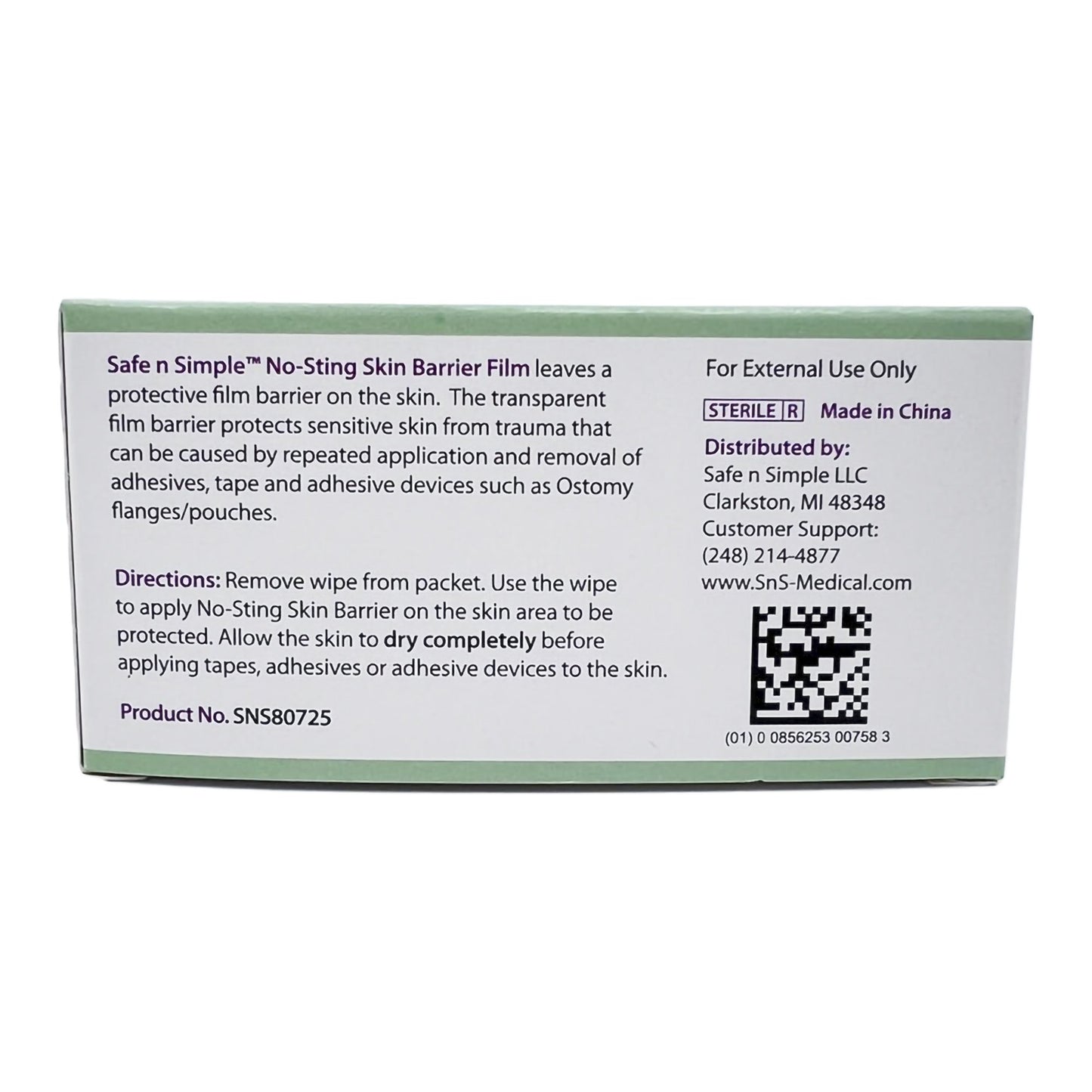 Safe n Simple™ Barrier Wipe