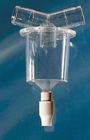 Sun Med 5275P AirLife Inline Water Trap w/ Twist Valve