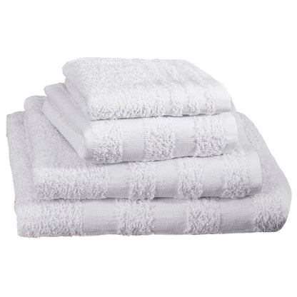 Merit™ Trio Cotton Washcloth, White, 12 x 12 Inch
