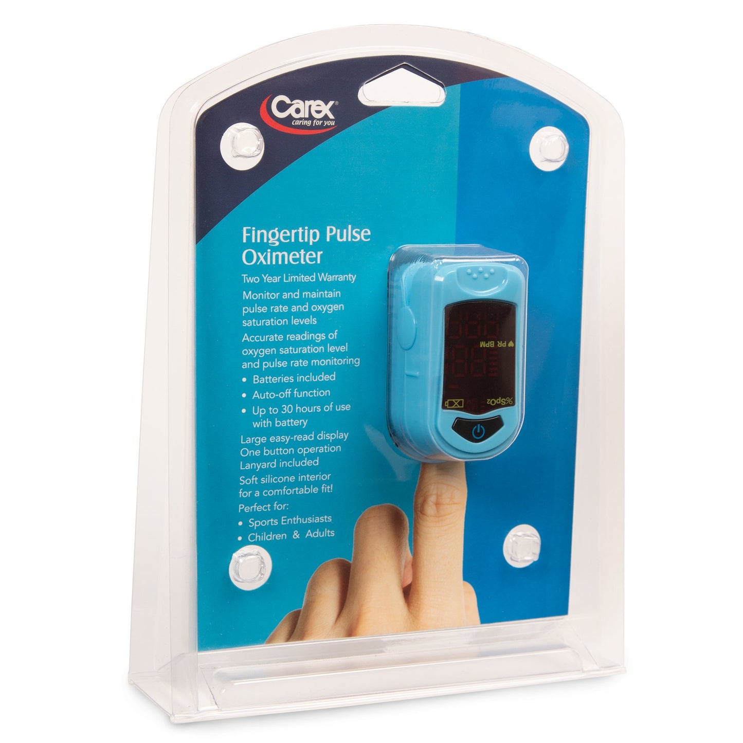 Carex Fingertip Pulse Oximeter