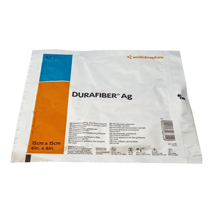 Durafiber Ag Silver Dressing, 6 x 6 Inch