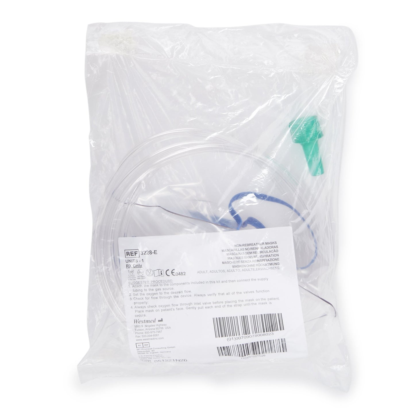 McKesson Non-Rebreather Oxygen Mask