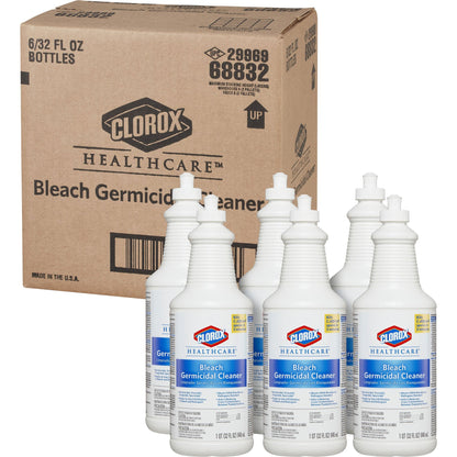 Clorox Healthcare® Bleach Germicidal Cleaner, 32-ounce bottle