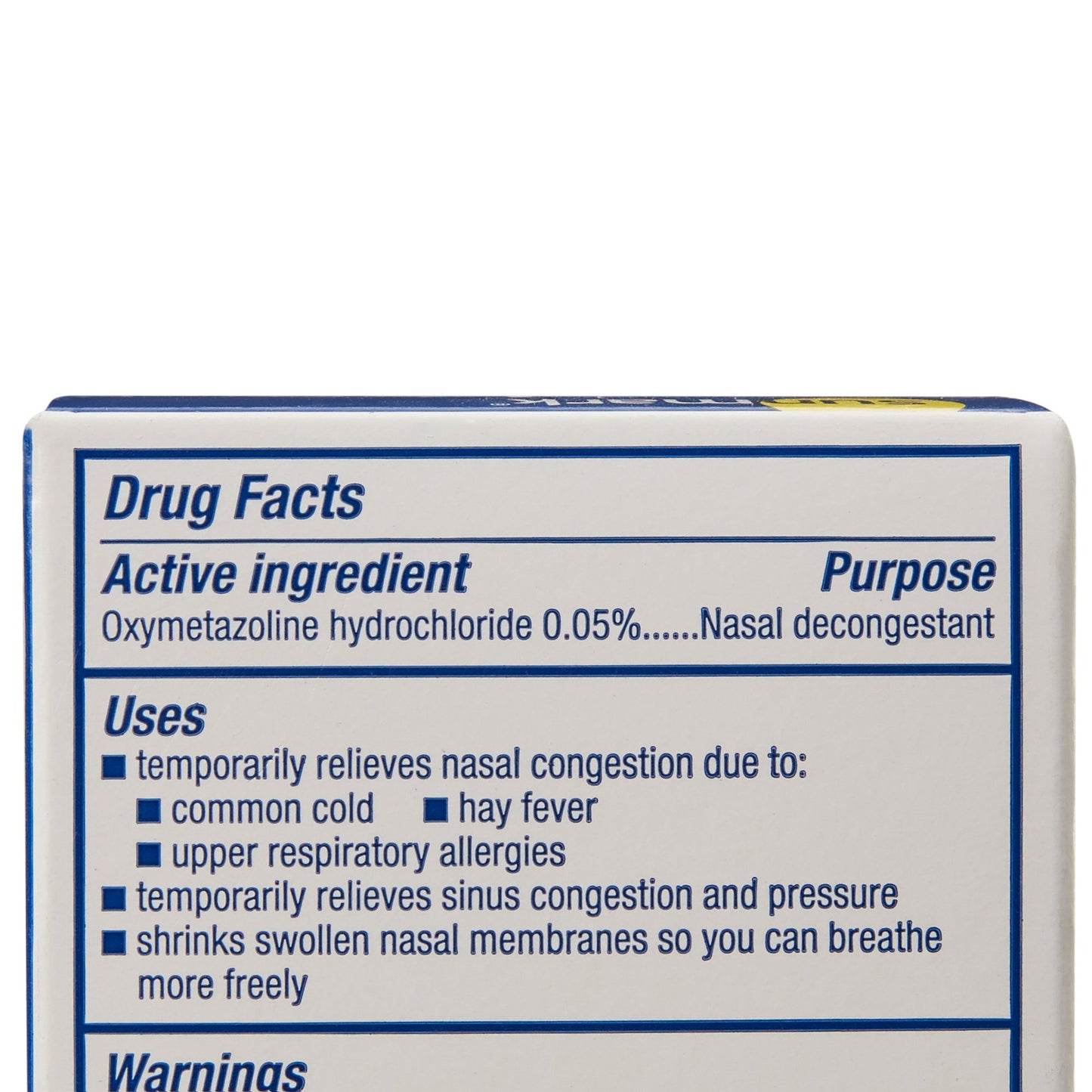sunmark® Oxymetazoline HCl Sinus Relief, 1-ounce spray bottle