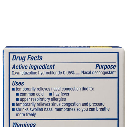sunmark® Oxymetazoline HCl Sinus Relief, 1-ounce spray bottle