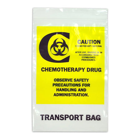 Elkay Plastics F41215CTB LK Plastics Chemo Drug Transport Bag, 4 Mil, 12 x 15 in.