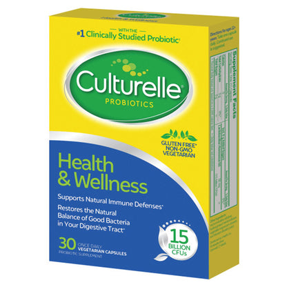 Probiotic Dietary Supplement Culturelle® 30 per Box Capsule