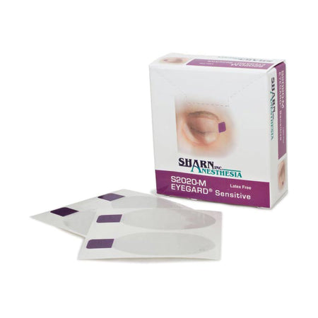 Sharn S2020-M EyeGard Sensitive Eye Shield, Adult, Translucent / Purple