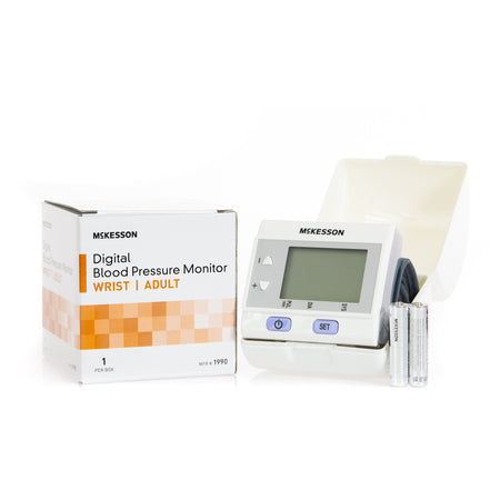 McKesson 1990 Aneroid Sphygmomanometer with Automatic Inflation, Wrist Cuff