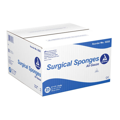 dynarex Gauze Sponge, 2 x 2 Inch, 8-Ply by Dynarex product image - view 2